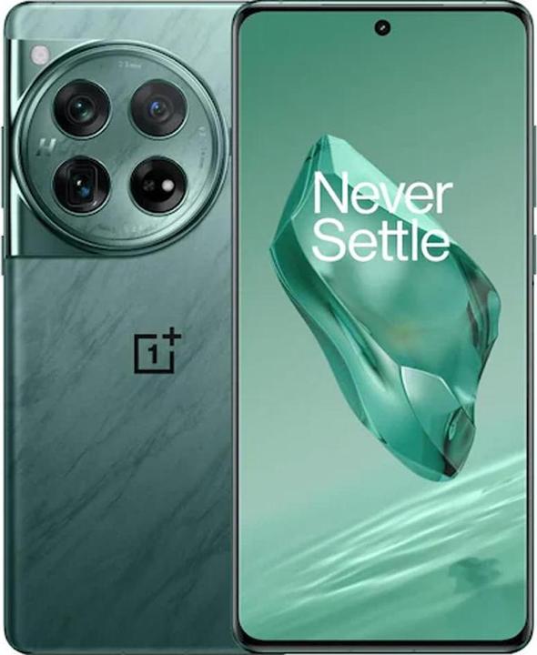 Produktbild OnePlus 12 (512 GB, Flowy Emerald, 6.82", Dual SIM, 50 Mpx, 5G)