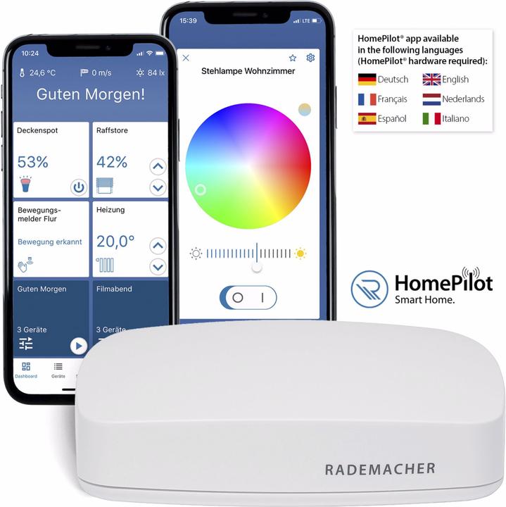 Produktbild Rademacher addZ White + Colour GU10 LED (GU10, 4.80 W, 420 lm, 1 x, F)