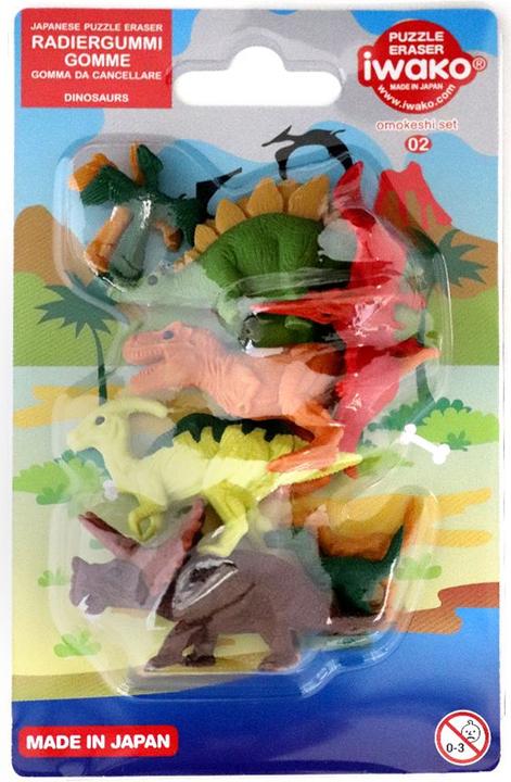 Iwako Gomme Dinosaures