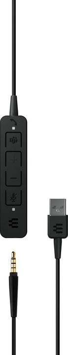Actual product image EPOS Headset ADAPT 165T II USB-A, Jack (Cable, USB-A)
