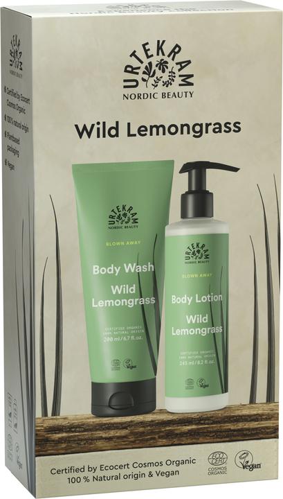 Urtekram Geschenkset Wild Lemongrass (Körperpflegeset)