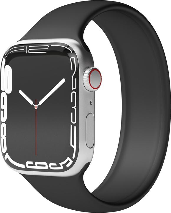 Actual product image Vonmählen Solo Loop Case 2 Band S Black 42/44/45/49mm (42 mm, 44 mm, 45 mm, 49 mm, Silicone)