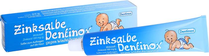 Produktbild Dentinox Zinksalbe gegen Windeldermatitis, 45 g Salbe (Körpercreme)