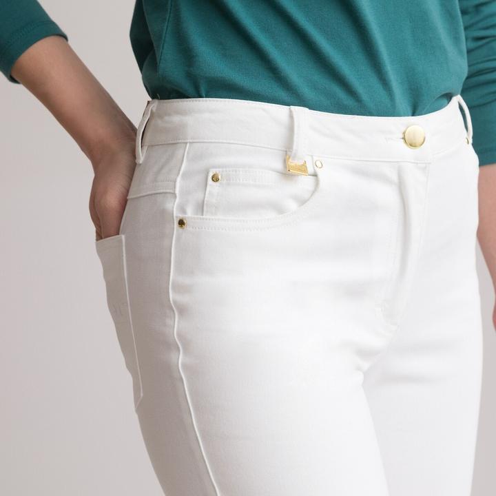 Immagine prodotto Anne Weyburn Pantaloni dritti a cinque tasche in cotone elasticizzato (44)