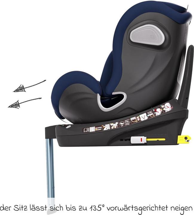 Actual product image Avova Swan-Fix I-Size Reboard child seat (Reboarder, ECE R129/i-Size Standard)