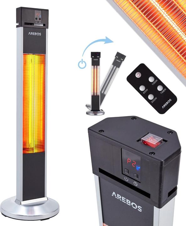 Arebos Infrarot Heizstrahler (2000 W)