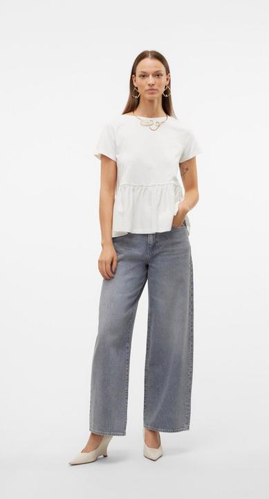 Image du produit Vero Moda VMELINA Super High Rise Weiter Beinschnitt Jeans Weit geschnitten (25)