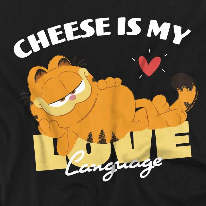 Immagine prodotto Garfield Cheese Is My Love Language Maglietta Adulto Unisex (XXL)