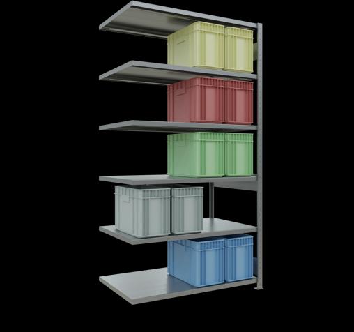 Image du produit Schulte Lagertechnik Système enfichable Élément suivant MULTIplus250 avec traverse de longueur