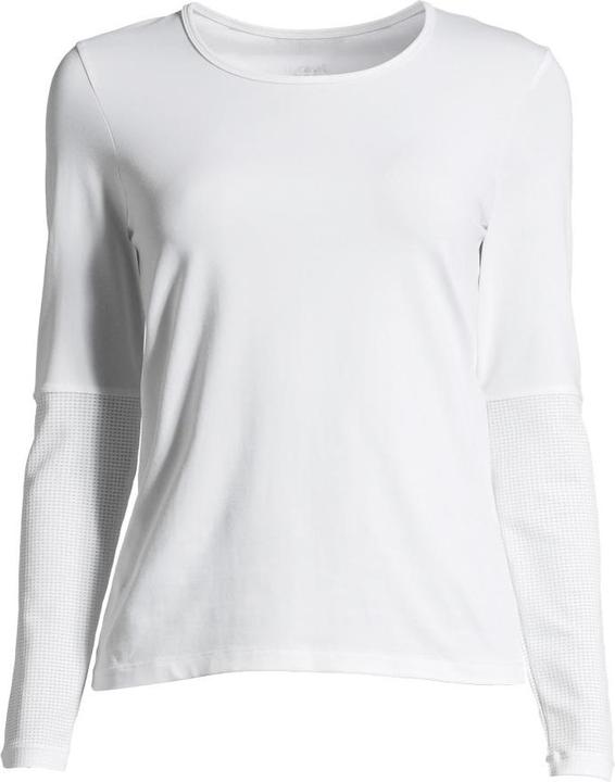 Produktbild CASALL Essential Langarm-T-Shirt mit Mesh-Detail (40)