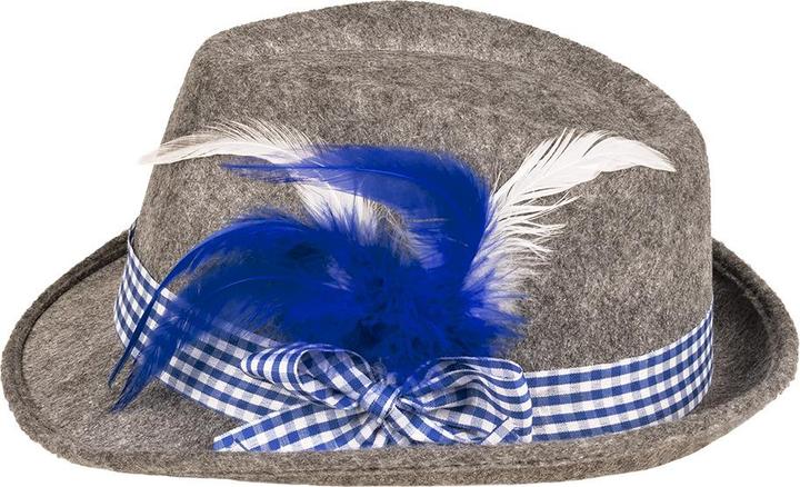 Actual product image Boland Oktoberfest Wiesn Hut Herren mit Hutband und Feder