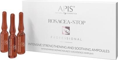 Actual product image Apis Natural Cosmetics Apis Rosacea-Stop intensywnie wzmacniające i łagodzące ampułki dla cery z trądzikiem różowatym i (30 ml)