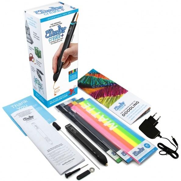 Actual product image 3Doodler FILAMENT 250 PCS ABS 3 COLORS AB-MONO-250 Black Silver White 2 g (ABS, 3 mm, 2 g, White, Silver, Black)
