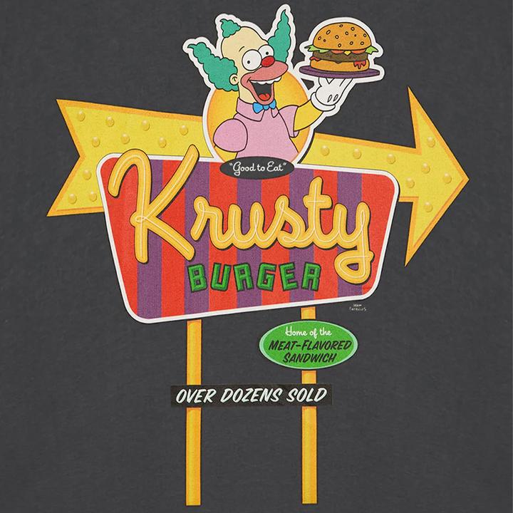 Immagine prodotto The Simpsons Krusty Burger Maglietta Maniche Corte Uomo (L)