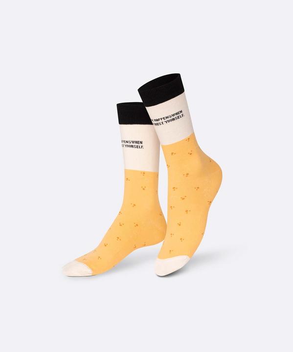 Actual product image Eat My Socks Socks, Fortune Cookie (One size)