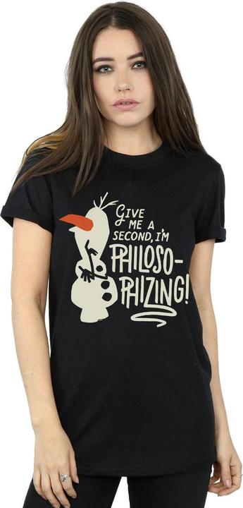Image du produit Disney - T-shirt FROZEN OLAF PHILOSOPHIZING - Femme (XXL)