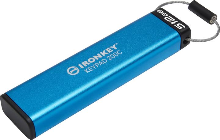 Actual product image Kingston IronKey Keypad 200C (512 GB, USB-C)