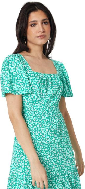 Produktbild Dorothy Perkins Midikleid Eckiger Ausschnitt FlatterÄrmel (34 D)