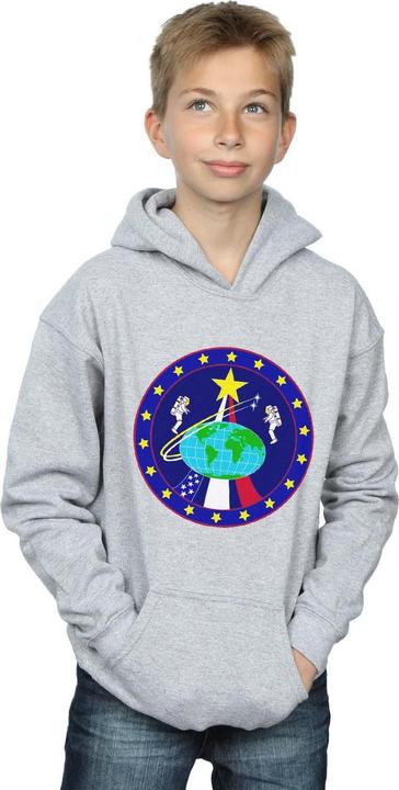 Immagine prodotto Nasa Classic Globe Astronauts Felpa con Cappuccio Ragazzi (140, 146)