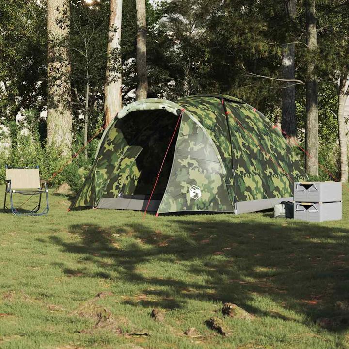 Image du produit VidaXL Tente de pêche 2 personnes camouflage étanche (3.45 kg, 2 personnes)