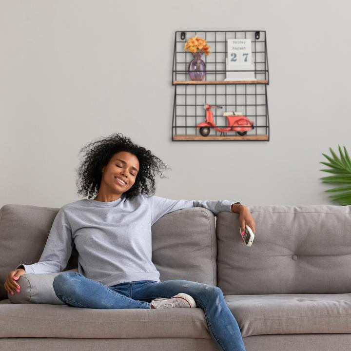 Actual product image Relaxdays Wall Shelf (35 x 16 x 41 cm)