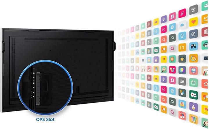 Actual product image Samsung Flip 4 Pro WM85B (3840 x 2160 Pixels, 85")