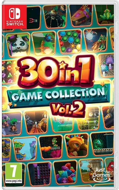 Actual product image Merge Games 30-in-1 Game Collection: Volume 2 (Code in Box) (Switch, DE, EN, FR)