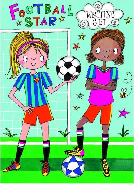 Immagine prodotto Rachel Ellen Cartoleria per bambini - Stella del calcio (30 pz.)