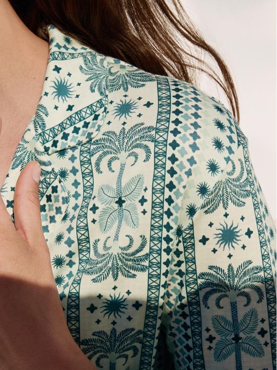 Produktbild Calida Spring Flower Dreams Pyjama, durchgeknöpft (XS)
