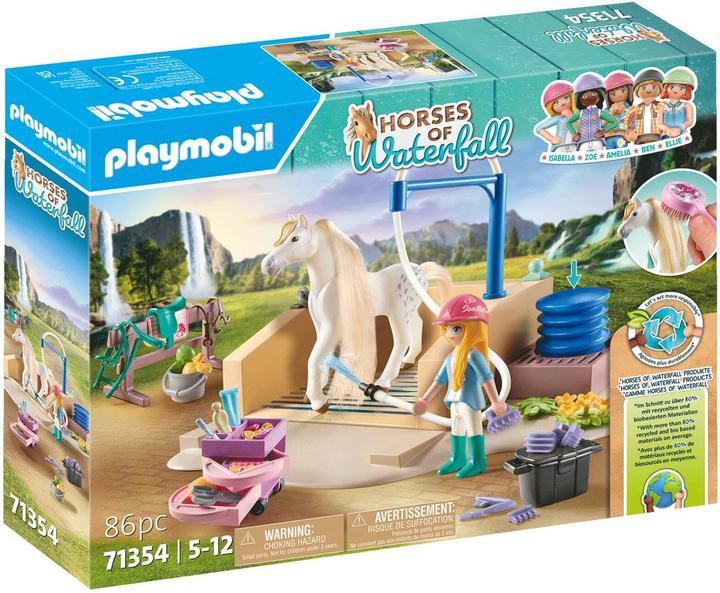 Produktbild Playmobil Isabella & Lioness mit Waschplatz (71354, Playmobil Horses of Waterfall)