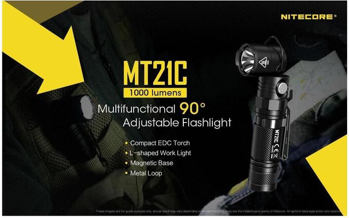 Actual product image Nitecore Mt21c (13.10 cm, 1000 lm)