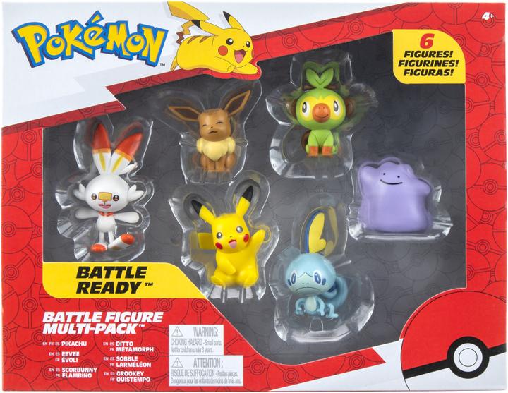 Actual product image Jazwares Pokémon Battle Pack