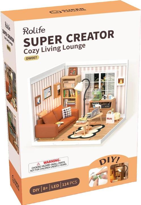 Rolife Salon Cozy Living Diorama