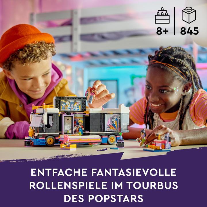 Produktbild LEGO Popstar-Tourbus (42619, LEGO Friends)