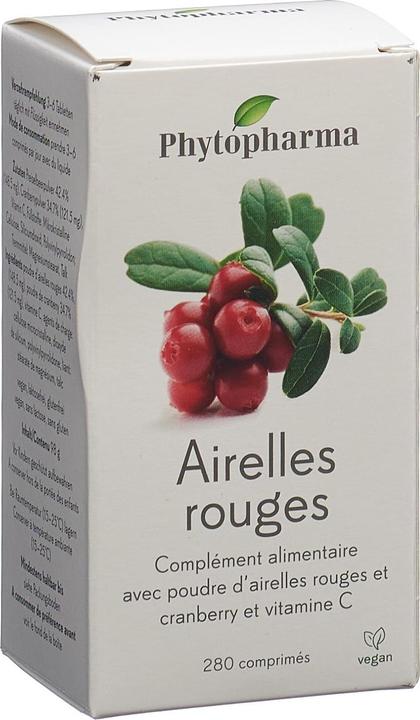 Image du produit Phytopharma Airelle rouge (280 pièce(s), Cachets, 140 g)