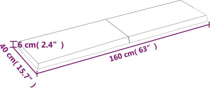 Immagine prodotto VidaXL Emerald (160 x 40 x 6 cm)