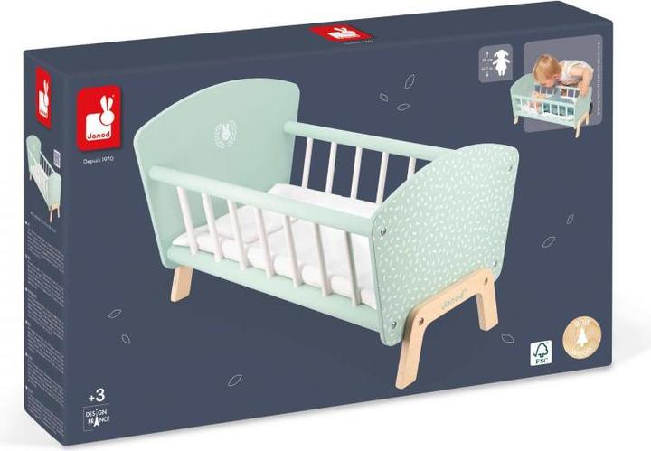 Produktbild Janod Zen Puppen Bett