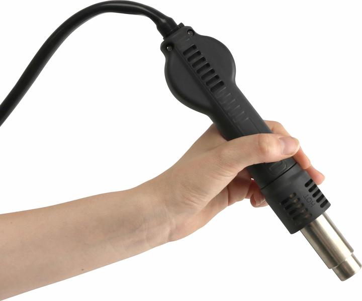 Actual product image Daytools LS-8908 soldering station, hot air LED display, 300 W, adjustable, 3 nozzles