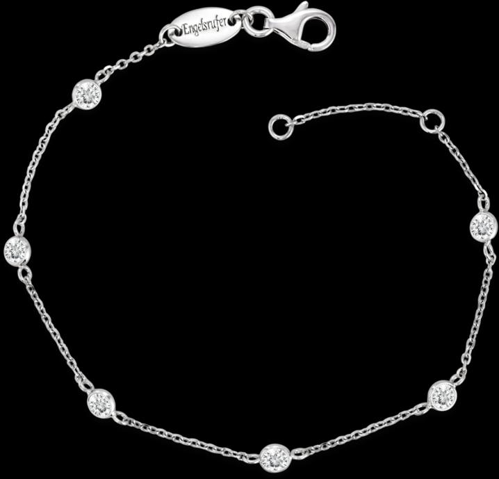 Produktbild Engelsrufer Armband Moonlight (19 cm, 925er Silber rhodiniert)