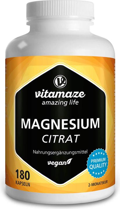 Vitamaze Magnesium citrate (1 Piece, Capsules, 157 g)