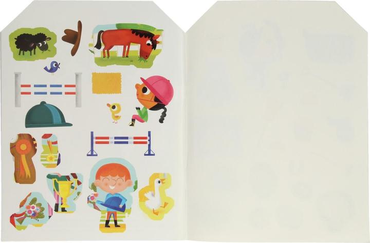 Actual product image Add and colour in horses and ponies