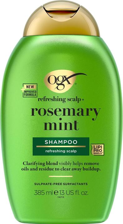 Ogx Shampoo Rosemary and Mint 385 ml (385 ml, Flüssiges Shampoo)