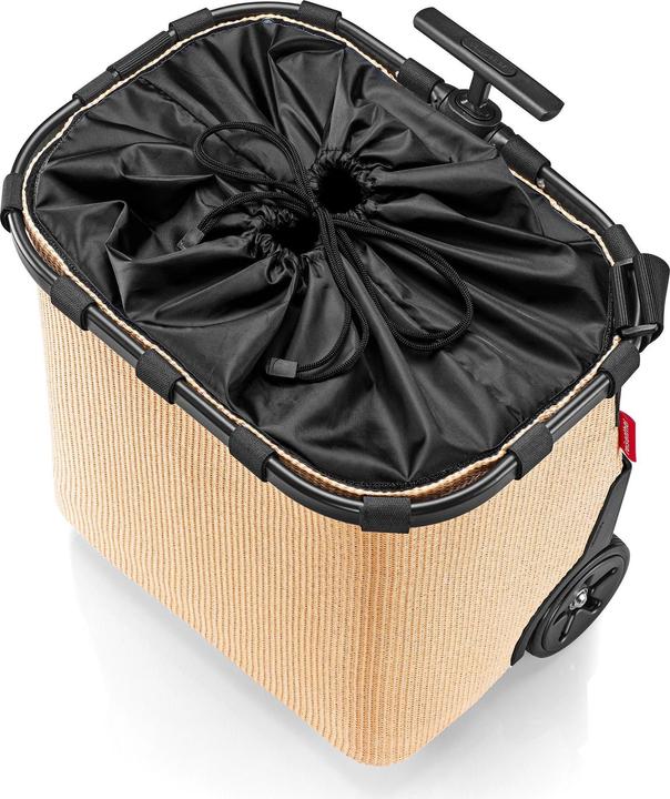 Actual product image reisenthel Carrycruiser Frame Raffia Black
