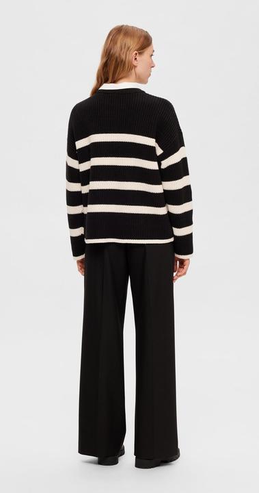 Actual product image Selected Femme Striped knit jumper (XS)