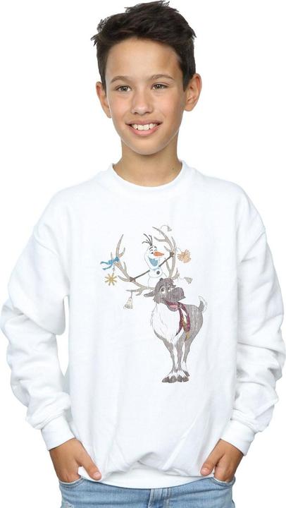 Produktbild Disney Frozen Sven And Olaf Christmas Ornaments Sweatshirt Jungen (140, 146)