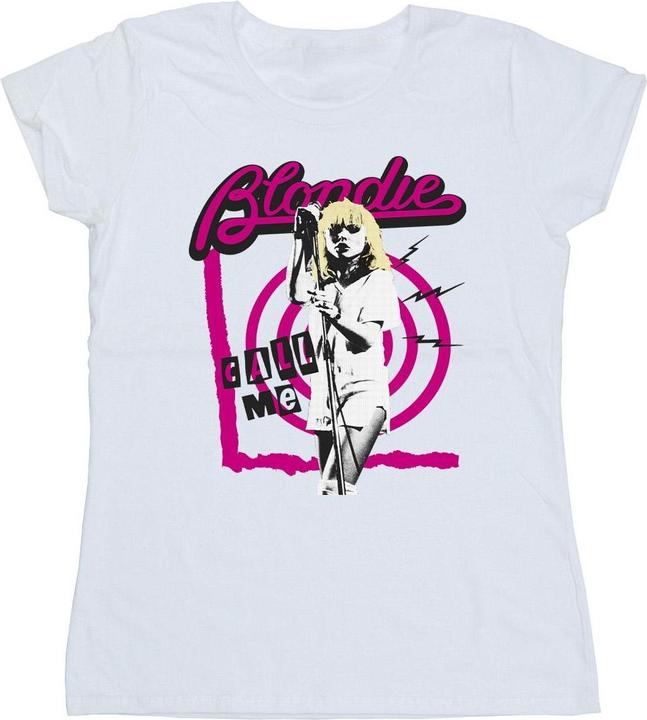 Actual product image Blondie Womens/Ladies Call Me Cotton T-Shirt (S)
