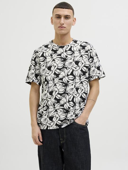 Actual product image Jack & Jones All Over Print Rundhalsausschnitt T-shirt T-shirt (S)