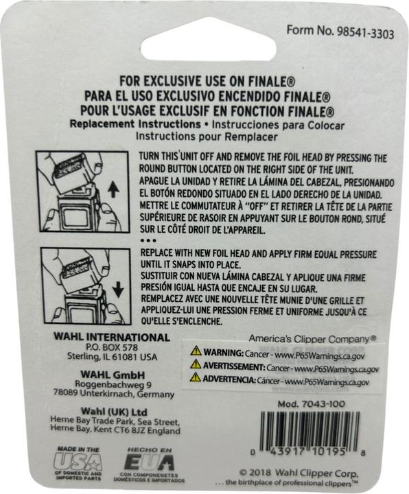 Produktbild Wahl Scherfolie Gold (1 x)