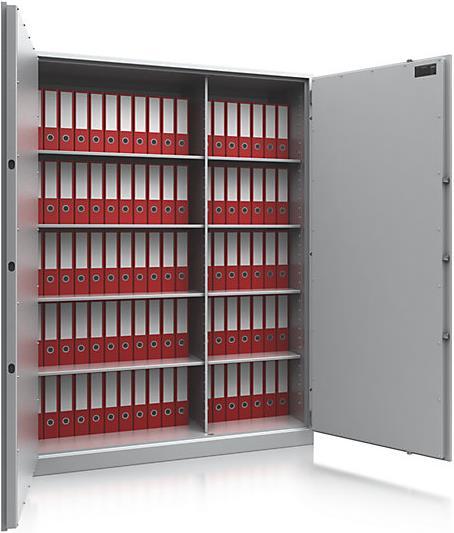 Actual product image kaiserkraft Steel cabinet, fireproof (150 x 55 x 195 cm)