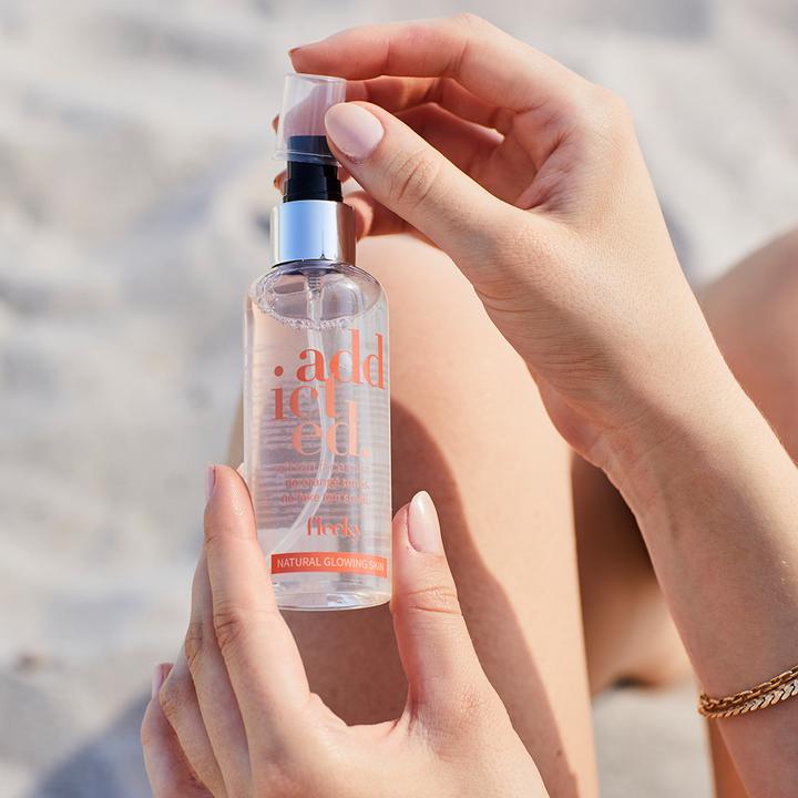 Actual product image Fleeky Self Tan Glowing Face Mist (Self tanning spray, 100 ml)